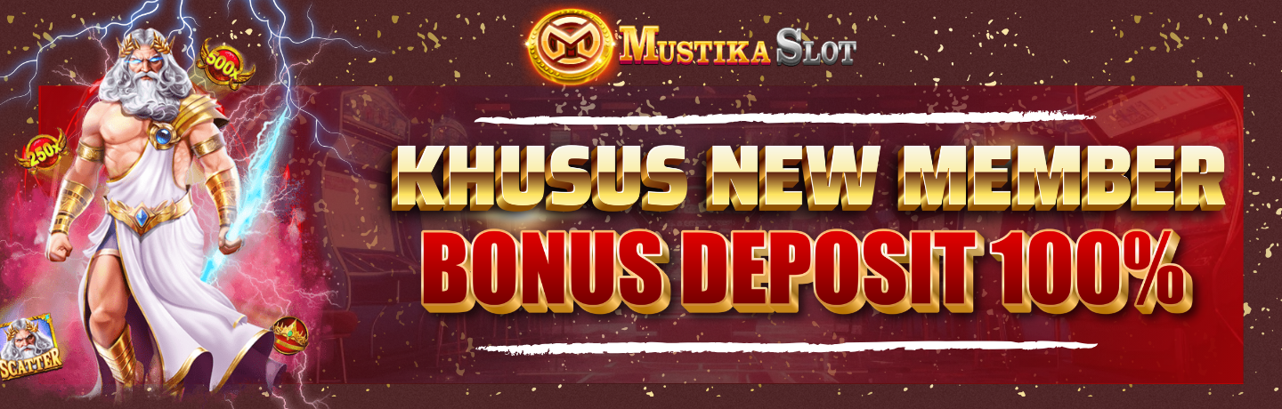 Bonus New Member 100%